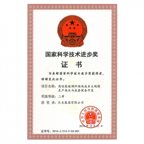 国家科技进步二等奖